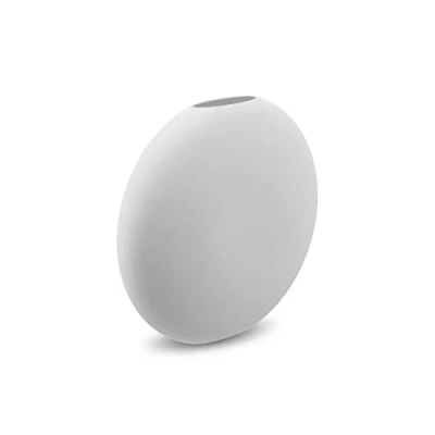 Obrázek Cooee Design Váza Pastilka z keramiky v bílé barvě ručně vyrobená, průměr: 20 cm, výška: 19 HI 028 25 WH