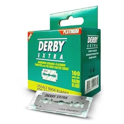 Obrázek Derby Extra bezpečnostní břity, balení se 100 čepelemi