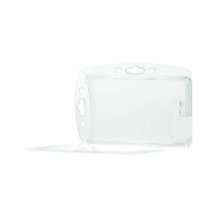 Obrázek Durable Dvojitý box na 2 provozní / bezpečnostní průkazy ve formátu 54 x 85 mm, balení à 10 kusů, transparentní, 892419