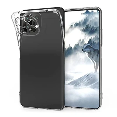 Obrázek kwmobile pouzdro kompatibilní s Xiaomi 11 Lite (5G) NE/Mi silikonové na mobil průhledné
