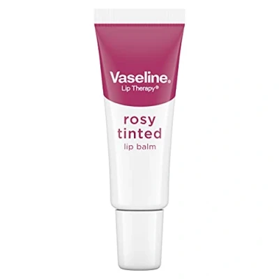 Obrázek Vaseline Balzám na rty Rosy Tinted chrání před vysoušením vyrobený ze 100% čistého 10 g
