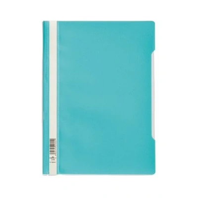 Obrázek Durable Spínací pořadač A4 Standard PP, 227 x 310 mm, tyrkysový, balení 50 kusů, 257320