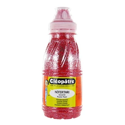 Obrázek Cléopâtre PP250 13C Glitter Farbe Rot 250 mL
