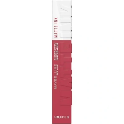 Obrázek Maybelline New York Rtěnka, Super Stay Matte Ink Pinks, tekutá, matná a dlouhotrvající, č. 155 Savant, 5 ml