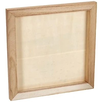 Obrázek Artemio VITAB3030 3D Holzrahmen zum Dekorieren, Beige, 30 x 2 cm