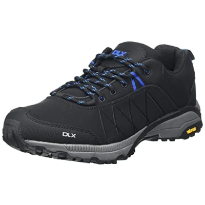 Obrázek Trespass DLX Pánské trekingové a turistické boty, černá (Black Blk), 43 EU