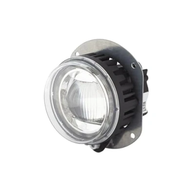 Obrázek HELLA LED/DE dálkový světlomet 90mm Performance L4060 24V / 12V kulatý referenční číslo: 12. 5 SAE čiré rozptýlené sklo levé/pravé 1F0 011 988 031
