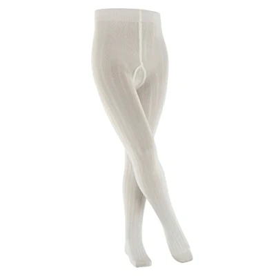Obrázek FALKE Unisex dětské punčocháče, bílá (Off white 2040).