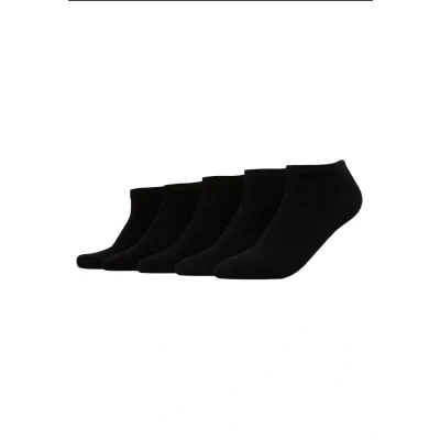 Obrázek Urban Classics NO SHOW Socks 5 PACK Sportovní ponožky, Muži, Velikost: 35 38, Black