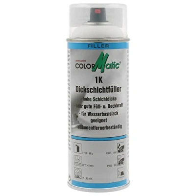 Obrázek ColorMatic 385568 1K plnivo na tlusté vrstvy bílé 400 ml
