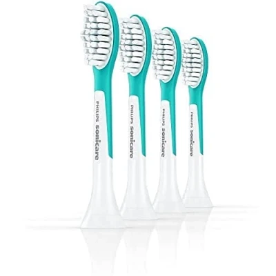 Obrázek Philips Sonicare Originální hlavice sonických zubních kartáčků pro děti balení 4 ks v modré barvě (model HX6044/33)