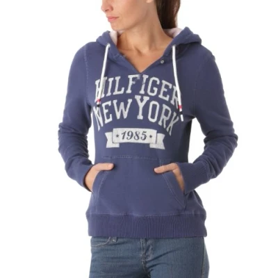 Obrázek Hilfiger Denim dámská mikina Slim Fit, Bessy HD Hknit L/S/1657617943 34 (S)