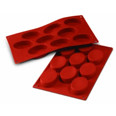 Obrázek Silikomart SF018/C 20.018.00.0060 SF 18 OVALS SILICONE MOULD 70X50 H 20 MM, Medium