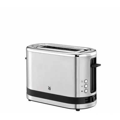 Obrázek WMF KÜCHENminis 1 slice topinkovač dlouhý slot XXl Toast buchta top 7 úrovní opékání ochrana před přehřátím 600W nerezová ocel mat