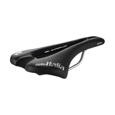 Obrázek Selle Italia Unisex Erwachsene Max SLR Gel Superfow Sattel, Black, L