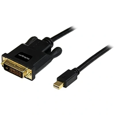 Obrázek Startech.com 91 cm Mini DisplayPort na DVI kabel počítač monitorovací 1920 x 1200 mDP černý (MDP2DVIMM3B)