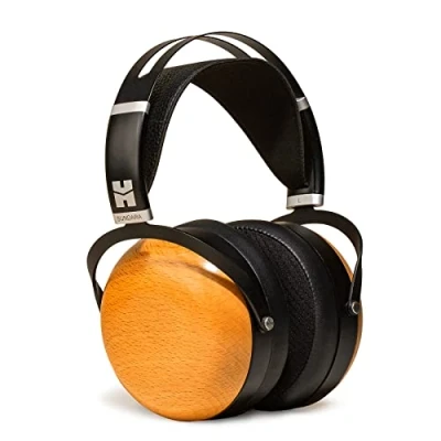 Obrázek HIFIMAN Sundara Over Ear Kopfhörer mit geschlossener Rückseite, magnetisch, kabelgebunden, Stealth Magnet Design, abnehmbares Kabel, Holz Ohrmuscheln für Zuhause, Studio, Aufnahme
