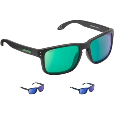 Obrázek Cressi Blaze Sunglasses unisex sportovní sluneční brýle pro dospělé Polarised Hydrophobic Lenses jednotná velikost