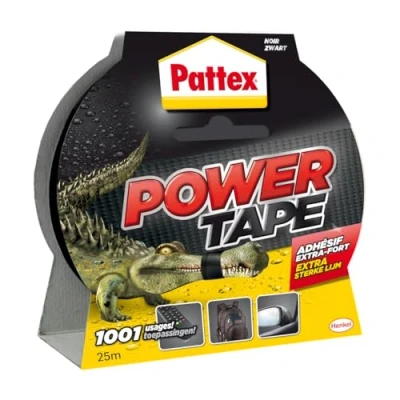 Obrázek Pattex Power Tape 1669824 pro opravy lepicí páska v krabici, 10 m, černá