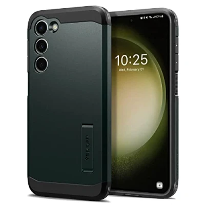 Obrázek Spigen Pouzdro Tough Armor kompatibilní se Samsung Galaxy S23 5G Abyss Green