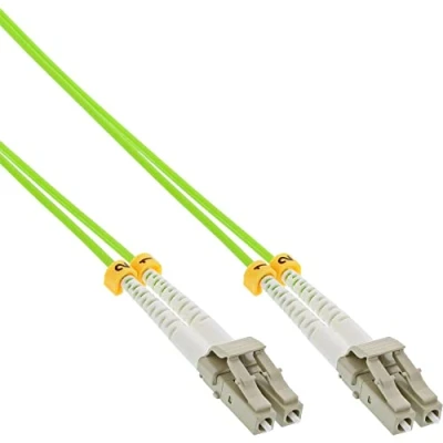 Obrázek InLine 88541Q LWL Duplex kabel, LC/LC, 50/125µm, OM5, 1 m