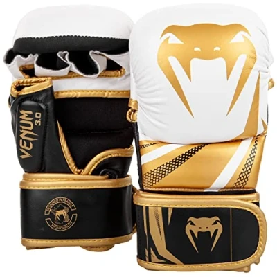 Obrázek Venum Unisex Challenger 3. 0 Mma Sparring rukavice, bílé/černé zlato, S EU
