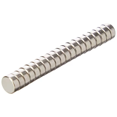 Obrázek Samarium Kobaltmagnet Für Motoren, Elektromotoren, Turbomaschinen und Sensoren 5mm Durchmesser x 2mm Dick 0,33kg Ziehen Pack von 20