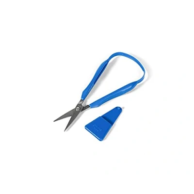 Obrázek nůžky Sammons Preston Easi Grip se špičatou špičkou, 1,75&quot; čepel, lehké &amp; snadné pro řezání, 4,5&quot; dlouhé Scissor, starší lidé, postižené a bezpečné s rukojetí