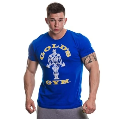 Obrázek Gold&#039;s Gym Pánské zlaté tričko