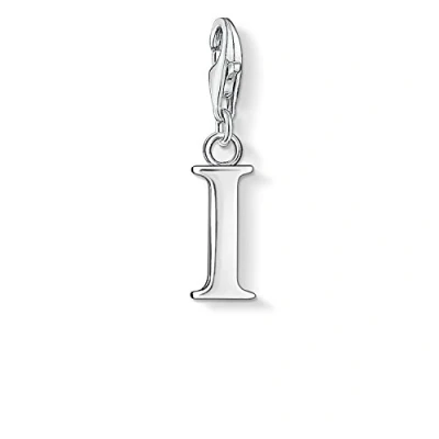 Obrázek Thomas Sabo Dámský přívěsek Charm M písmeno Club 925 Sterlingové stříbro 0187 001 12, stříbro, Bez drahokamu