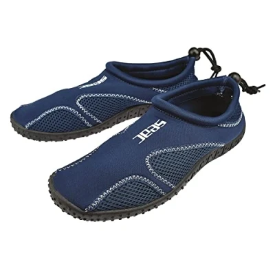 Obrázek Seac Unisex Kinder Sand Badeschuhe für Erwachsene und schnelltrocknend das Schwimmbad den Strand, Weiß Blau, 32 EU
