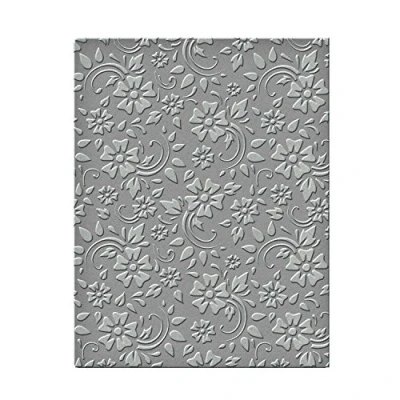 Obrázek Spellbinders SES 008 Prägeschablone Blumen und Blätter, Kunststoff, transparent