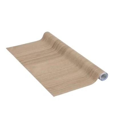 Obrázek Venilia Lepicí fólie Perfect Fix® Vzhled dřeva borovice taupe dřevěná 45 cm x 2 m, tloušťka 150 μ samolepicí nábytková fólie, dekorační žádné bubliny, kuchyňská PVC bez