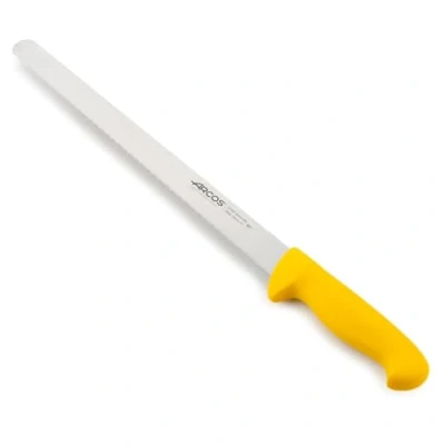 Obrázek Arcos Serie 2900 Gebäckmesser Kuchenmesser Klinge Nitrum Edelstahl 350 mm HandGriff Polypropylen Farbe Gelb