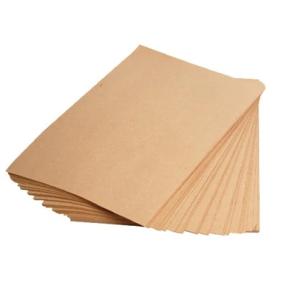 Obrázek Clairefontaine 396004C balení se 100 listy kraftového papíru (90 g, DIN A4, 21 x 29,7 cm, ideální pro umělecké projekty a k zabalení), hnědá