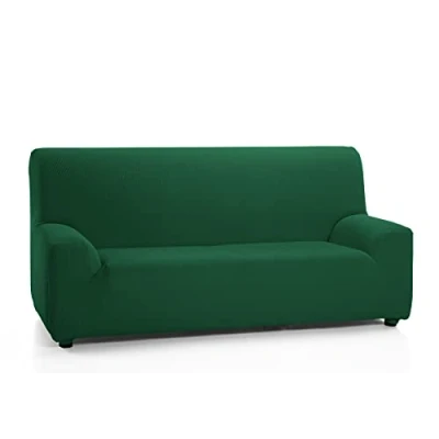 Obrázek Martina Home Tunez, elastický potah na pohovku, 2 místa, náměstí (120 190 cm), láhev zelená (Verde Botella)