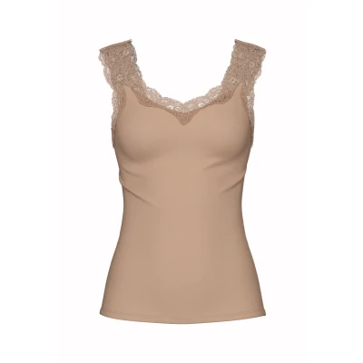 Obrázek Pieces Top, Ženy, Velikost: Medium, Warm taupe