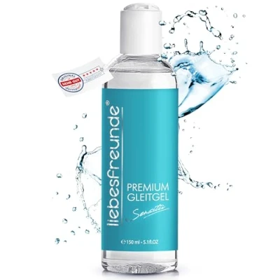 Obrázek liebesfreunde® lubrikační gel na vodní bázi SENSITIV (150 ml) Premium prostředek Intimgel