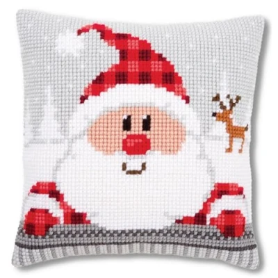 Obrázek Vervaco Předtištěný polštář s křížovým stehem/vyšívací polštář, 40 x cm