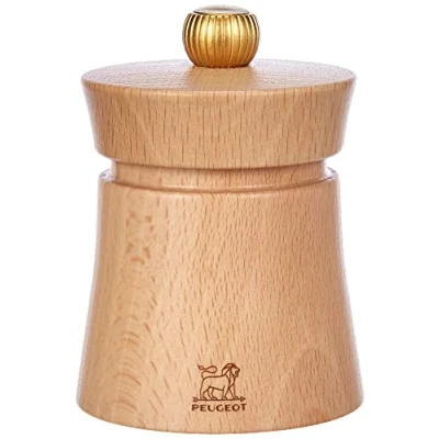 Obrázek PEUGEOT 27889 Baya mlýnek na sůl dřevo, 6 x 8 cm, přírodní