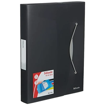 Obrázek Esselte 624049 odkládací box VIVIDA, A4, PP, 40 mm, černý