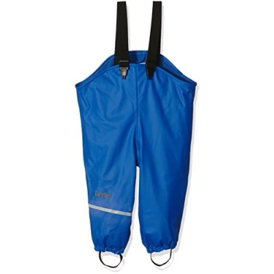 Obrázek CareTec Unisex dětské Rain Overall Pu W. Fleece kalhoty do deště, Oceanblue (706)