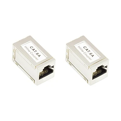 Obrázek Good Connections® Patch kabel pro spojky adaptér, stříbrná 1dílná sada