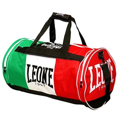Obrázek LEONE 1947, Italská sportovní taška, unisex pro dospělé, tříbarevná, Taglia Unica, AC905