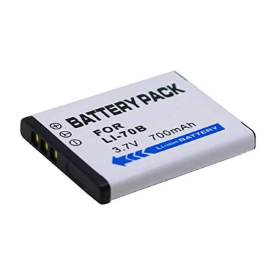Obrázek Amsahr Olympus Li pro 70b 1000 mAh, 3.7 Volts, CE homologace, rohs konformní.Baterie