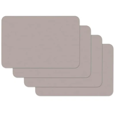 Obrázek Venilia Souprava prostírání pro jídelní set UNI BEIGE sada 4 utíratelného polypropylenu, bezpečná potraviny ks 45 x 30 cm, ks, 59036