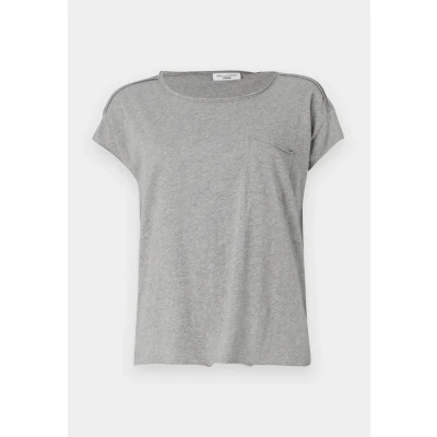 Obrázek Marc O&#039;Polo Denim Short Sleeve Chest Pocket Jednoduché tričko, Ženy, Velikost: Large, Grey melange