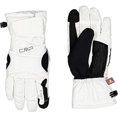 Obrázek CMP Softshell Skihandschuhe für Damen, Weiss, 7,5