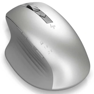 Obrázek HP Wireless Creator Maus 930 (kabellose Maus, 7 Tasten, Bluetooth, USB Dongle, Drag&amp;Drop, aufladbar über C) silber / schwarz