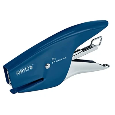 Obrázek Esselte Centra Heftzange P21, kompatibel mit Heftklammern 21/4 mm, blau, 626152